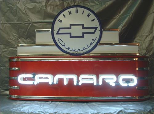 Neon Camaro